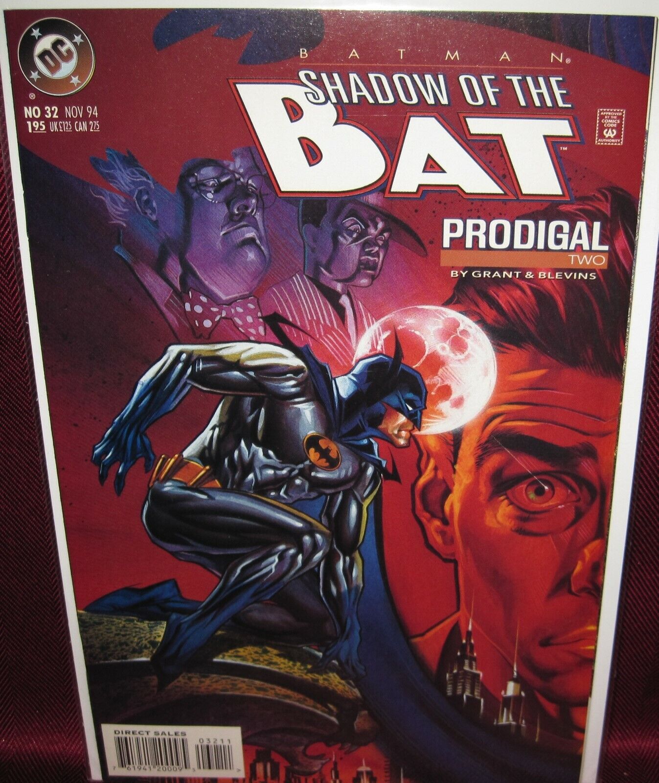 BATMAN SHADOW OF THE BAT #32 DC COMIC 1994 NM