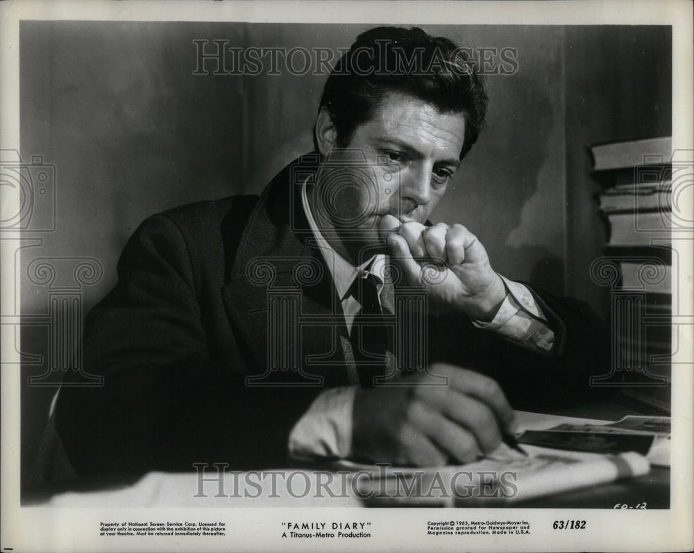 1964 Press Photo Marcello Mastroianni American actor - DFPC63507