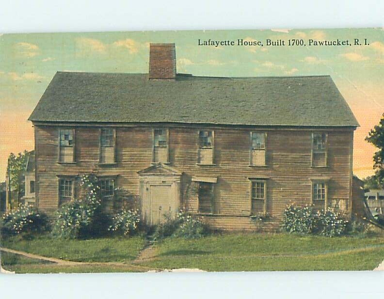 Divided-Back HISTORIC HOME Pawtucket Rhode Island RI W4840