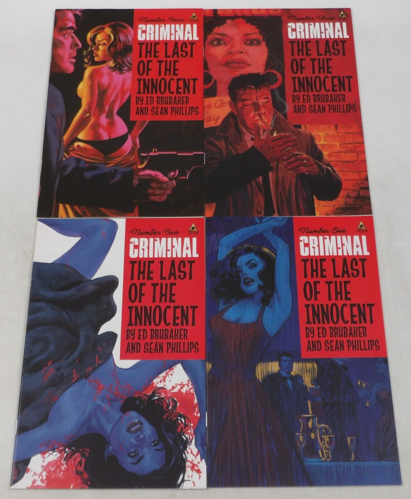 Criminal: the Last of the Innocent #1-4 VF complete series - Ed Brubaker 2 3