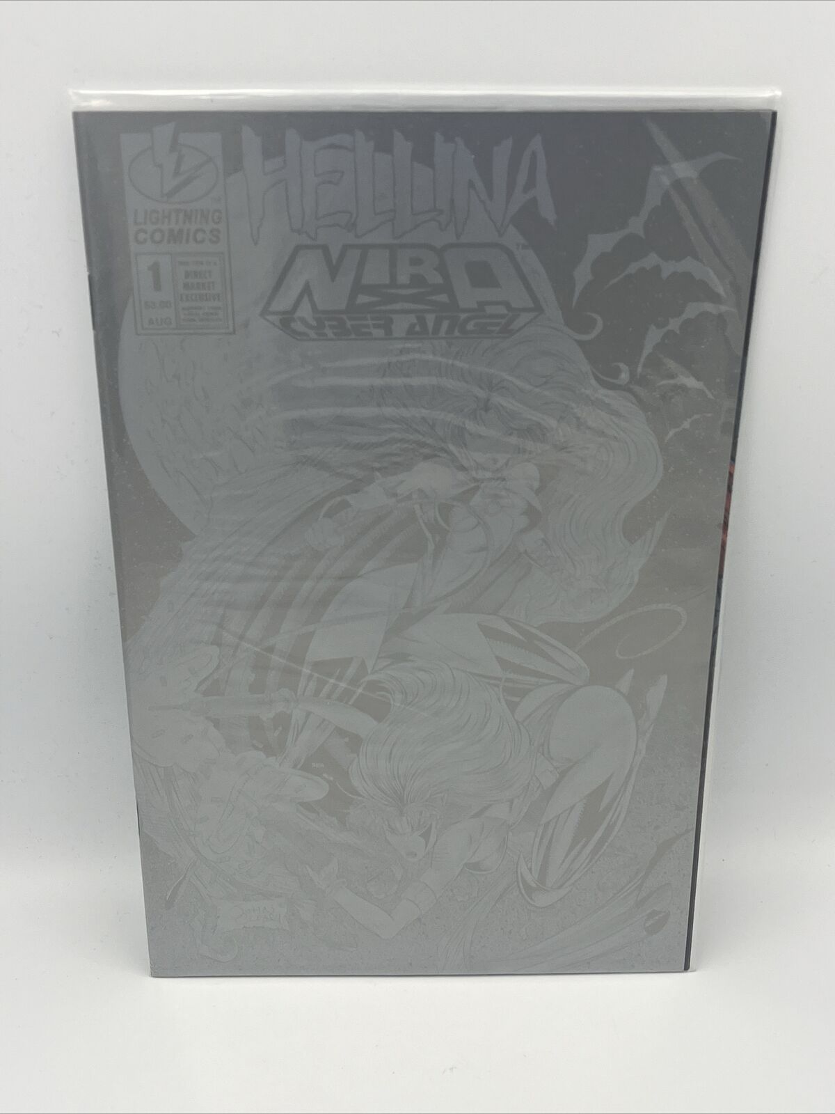 Hellina Nira X Cyber Angel Platinum Variant COA 376/2000 HTF Creed Cyber Frog