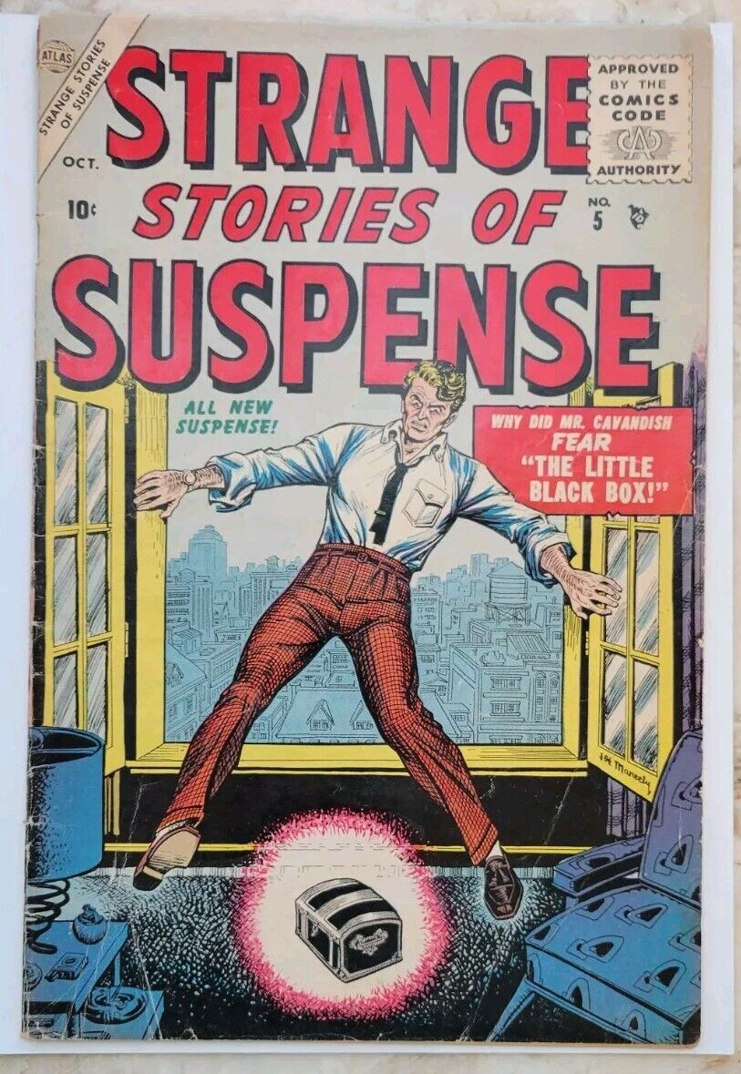 Strange Stories Of Suspense #5 Golden Age Horror Atlas 1st Print 1955 VG+