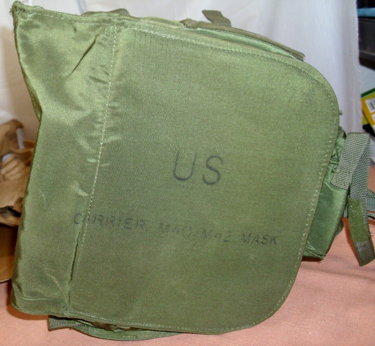 Bag US Military USGI Gas Mask Carrier Bag Case M40/ M42 Great Messenger Bag