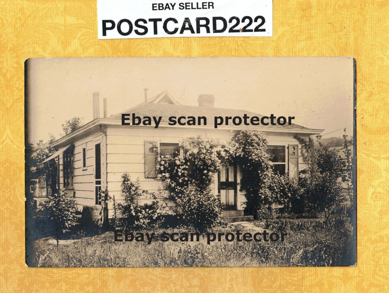 NY White Plains 1901-09 udb antique RPPC postcard HOUSE ON GEDNEY TERRACE