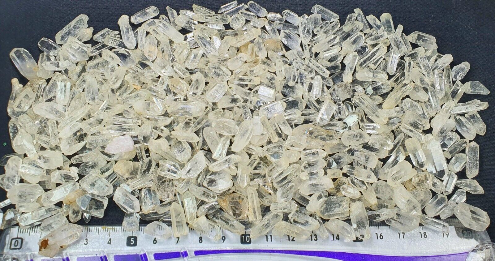 1280 CT Faden Quartz Crystal Cluster rough lot  From Balochestan Pakistan