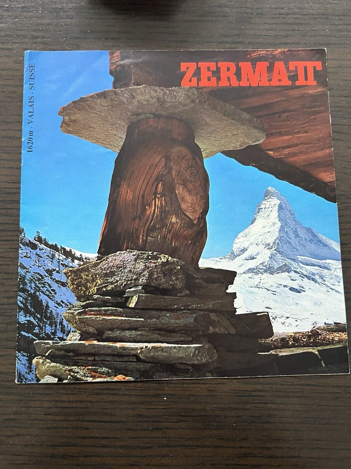 1965 Zermatt Ski Brochure- Matterhorn - RARE 