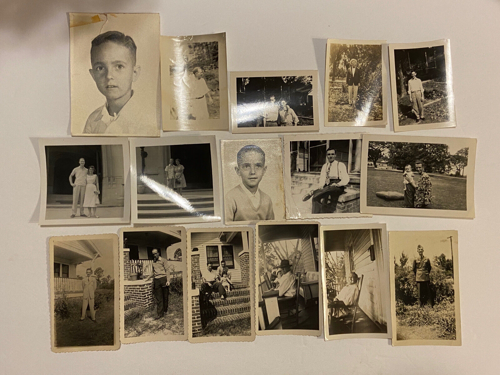 Photograph Farrow Family Old Wilmington North Carolina Handsome Men Vintage Lot