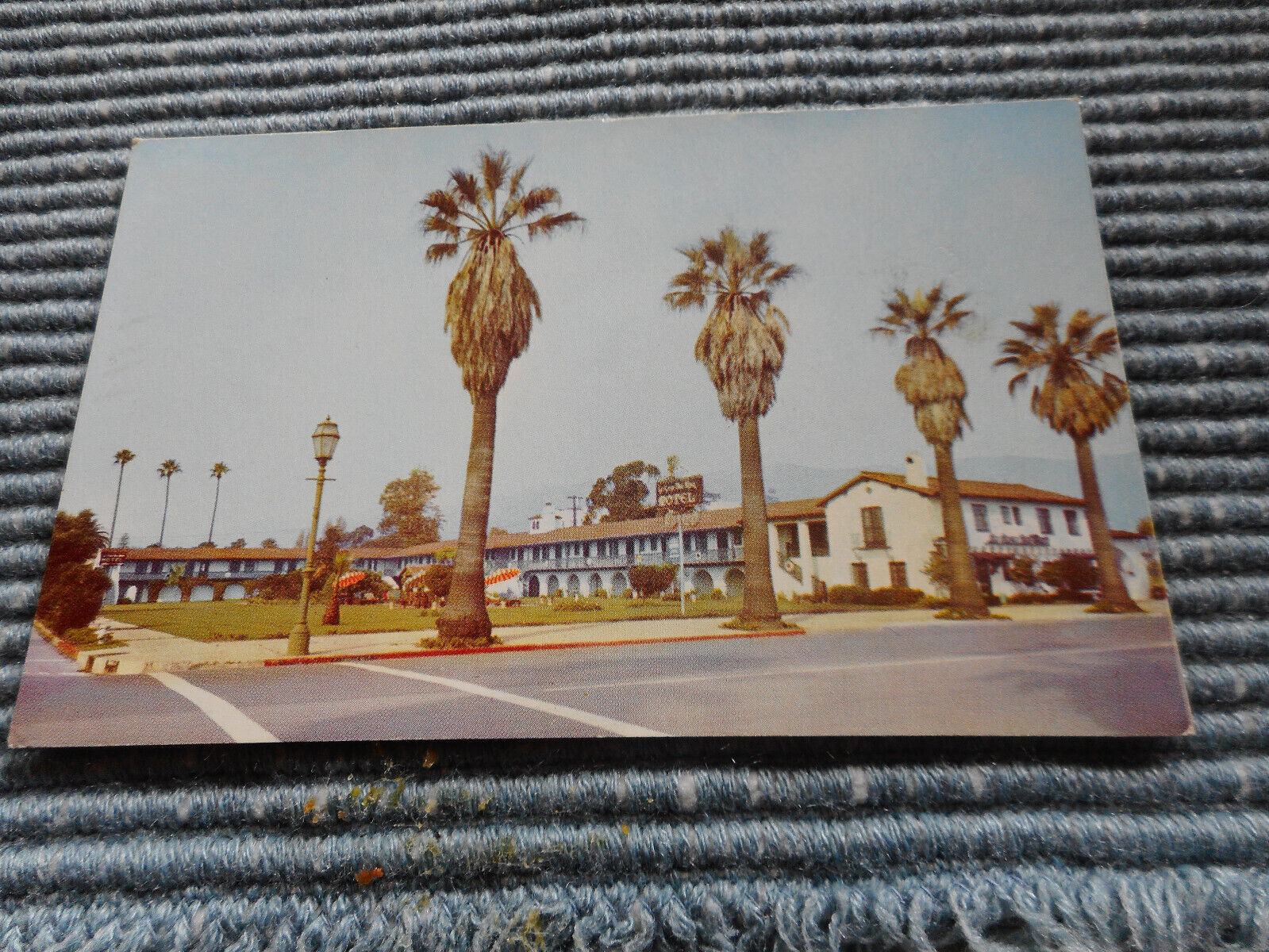 Old Postcard La Cas Del Mar Motel, Santa Barbara, California