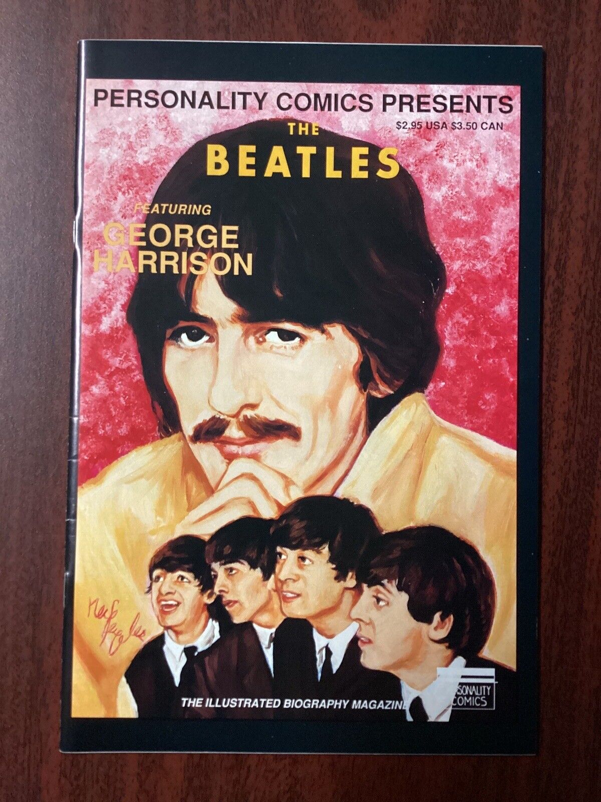 Personality Comics Presents The Beatles Featuring George Harrison 1992