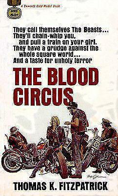 The Blood Circus - 1970 - Pulp Novel Cover Magnet