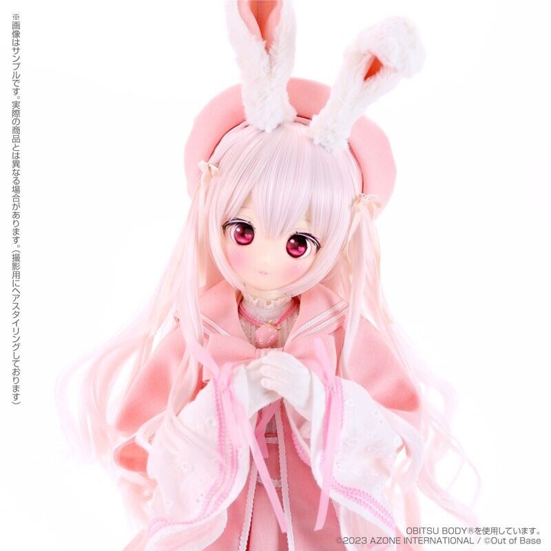 stj x Iris Collect petit Urara Fluffy bunny Strawberry Milk ver Doll figure 2023