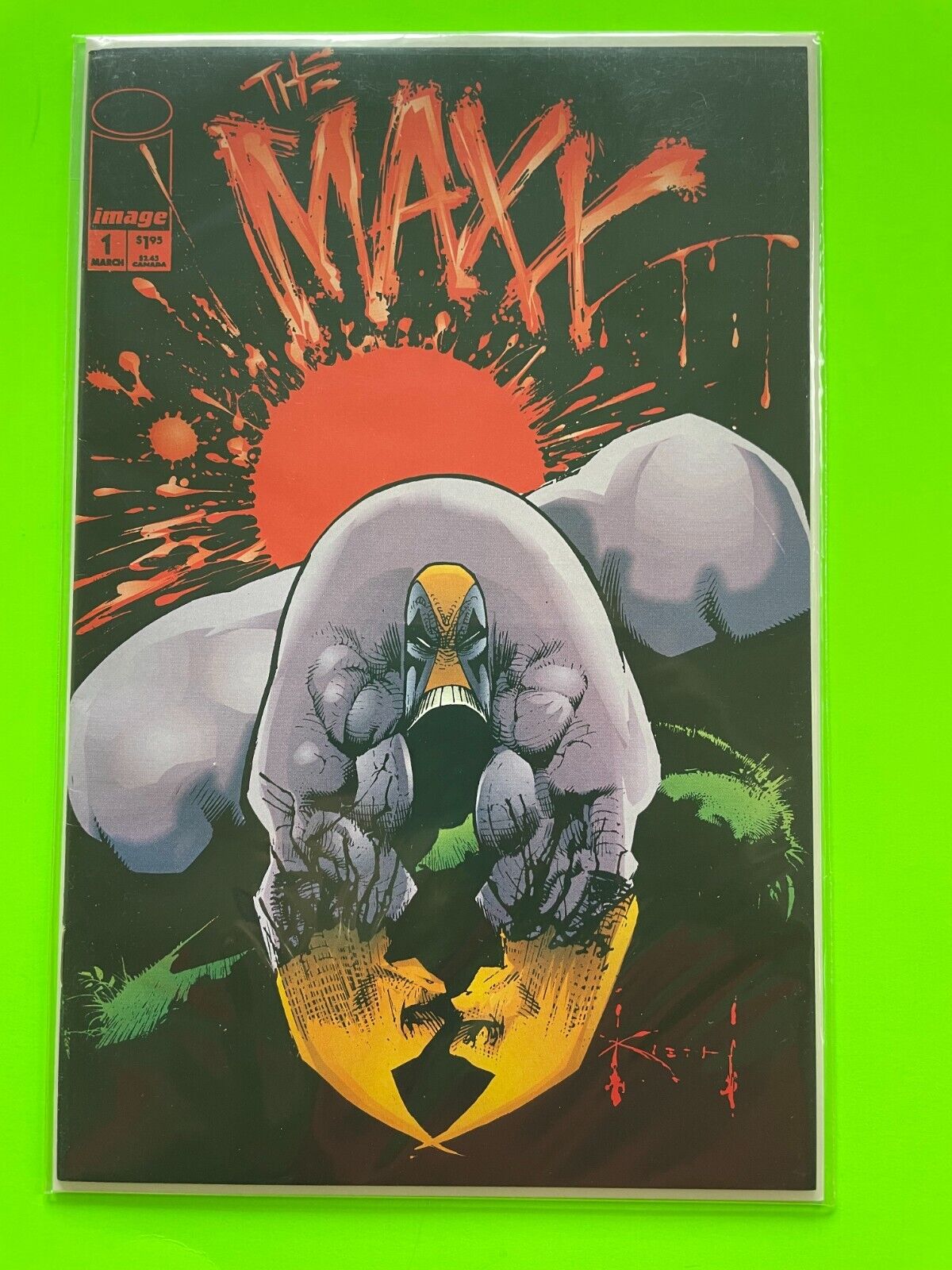 The Maxx #1 (Image, 1993) Sam Kieth 1st appearance of The Maxx VF/NM