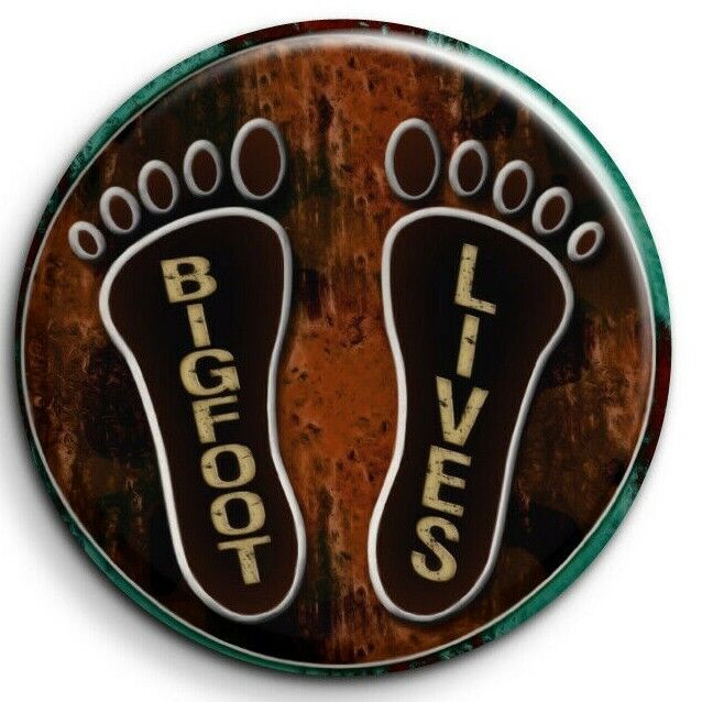 38mm Pin Pin Badge - Characters - Bigfoot Lives