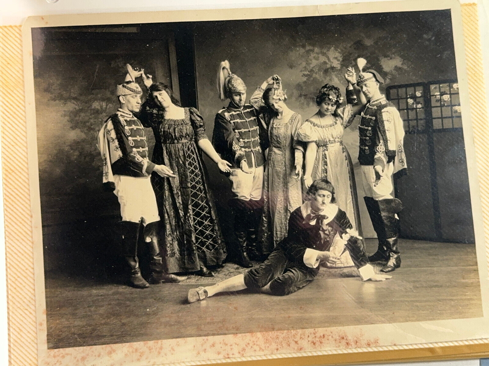 Antique Alton IL Photo ALbum (15+) Performers Artists Actors NICE costumes 