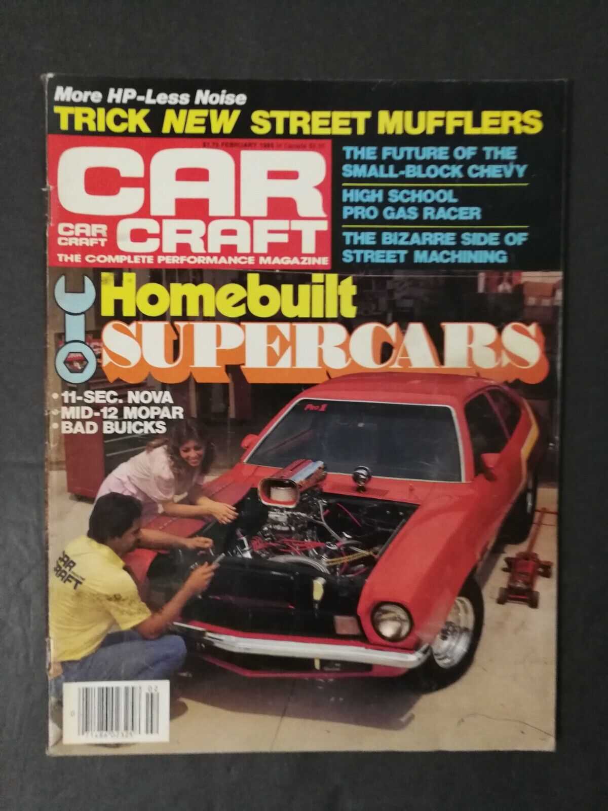 Car Craft Magazine February 1985 Homebulit Supercars -  Street Machine Nats  223
