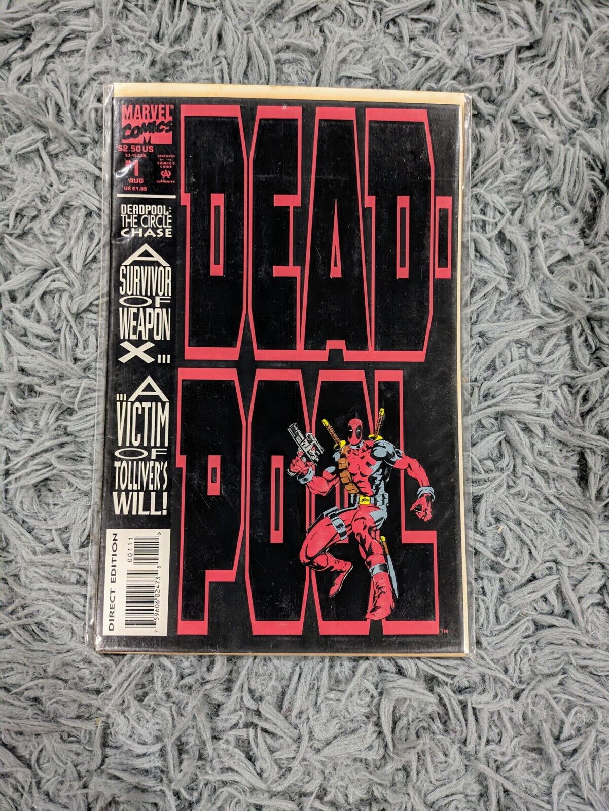 Marvel Comics Deadpool: The Circle Chase 1993 Issue #1 Comic Book