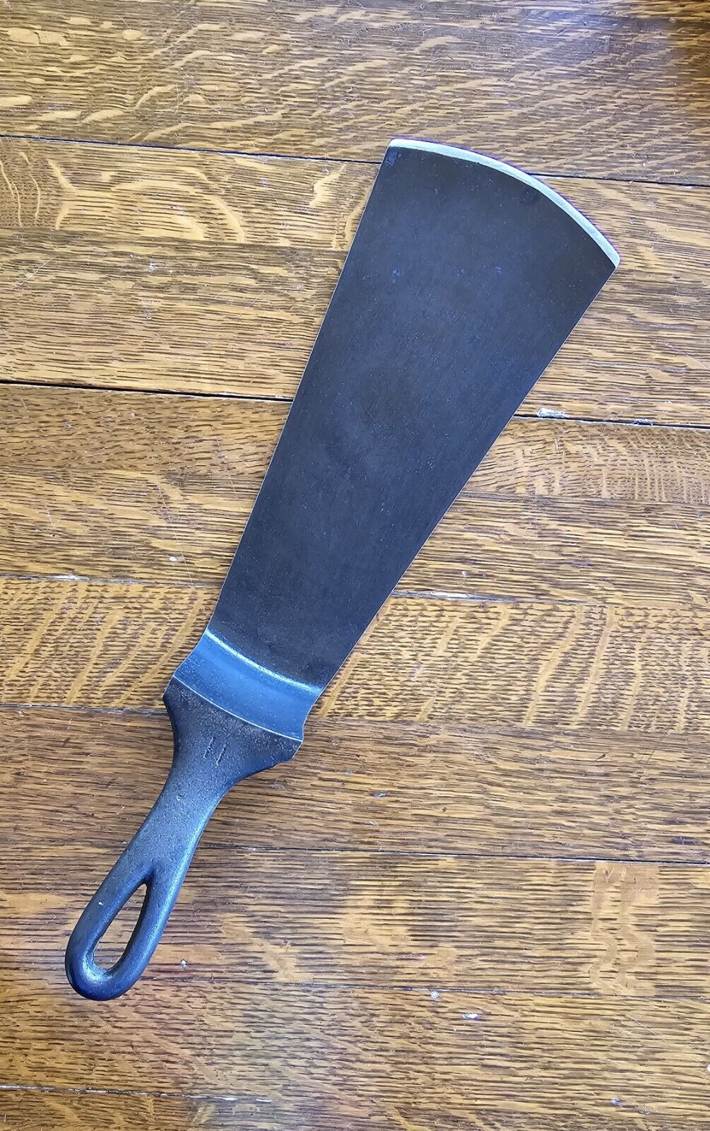 Re-purposed from a HTF Wagner #11 Smooth Bottom Skillet - Large spatula 