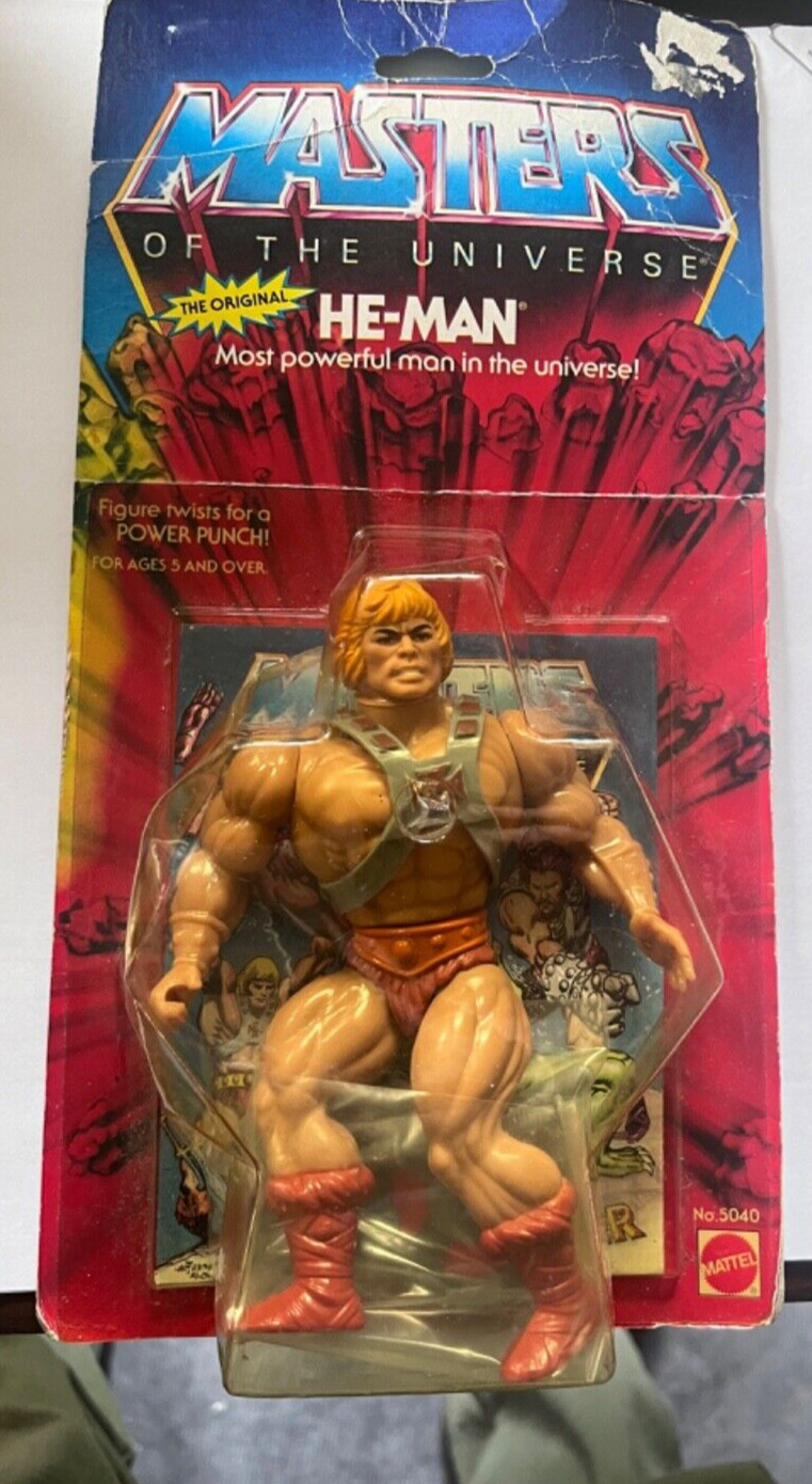 He-Man (Original) MOTU 1982 MATTEL No. 5040 in original package (unopened)
