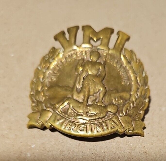 Vintage VMI Virginia Military Institute Hat Pin Cadet US Military Army College
