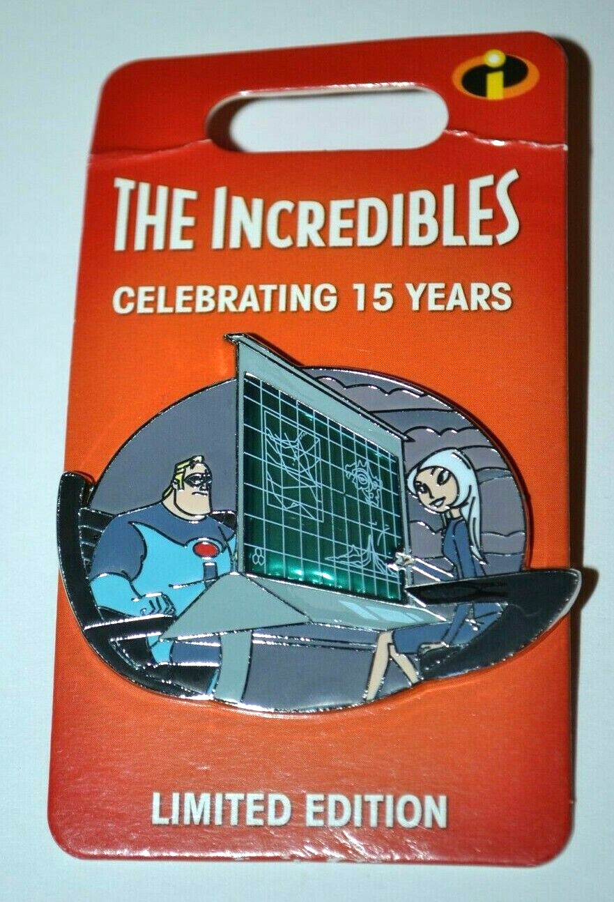 Disney 2019 The Incredibles Limited Edition 3000 - 15th Anniversary Pin