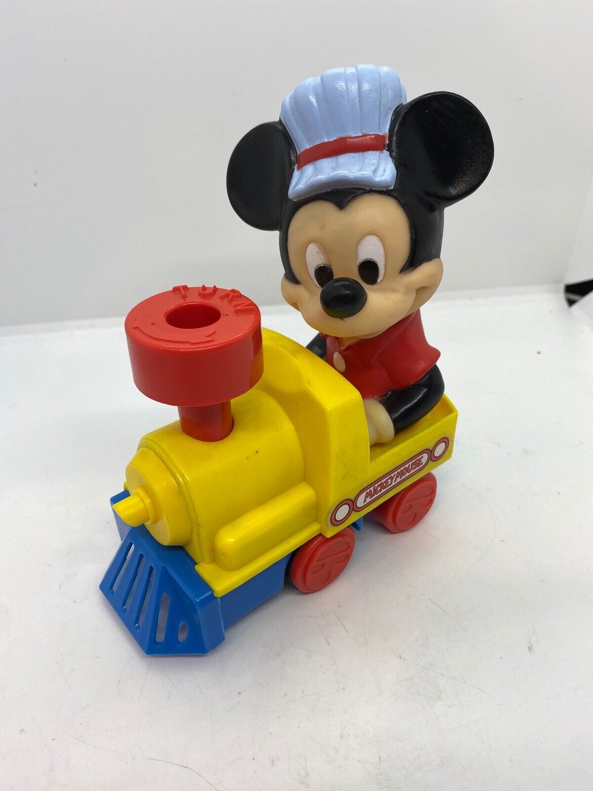 Vintage 1980\'s Mickey Mouse Train Illco Wind Up