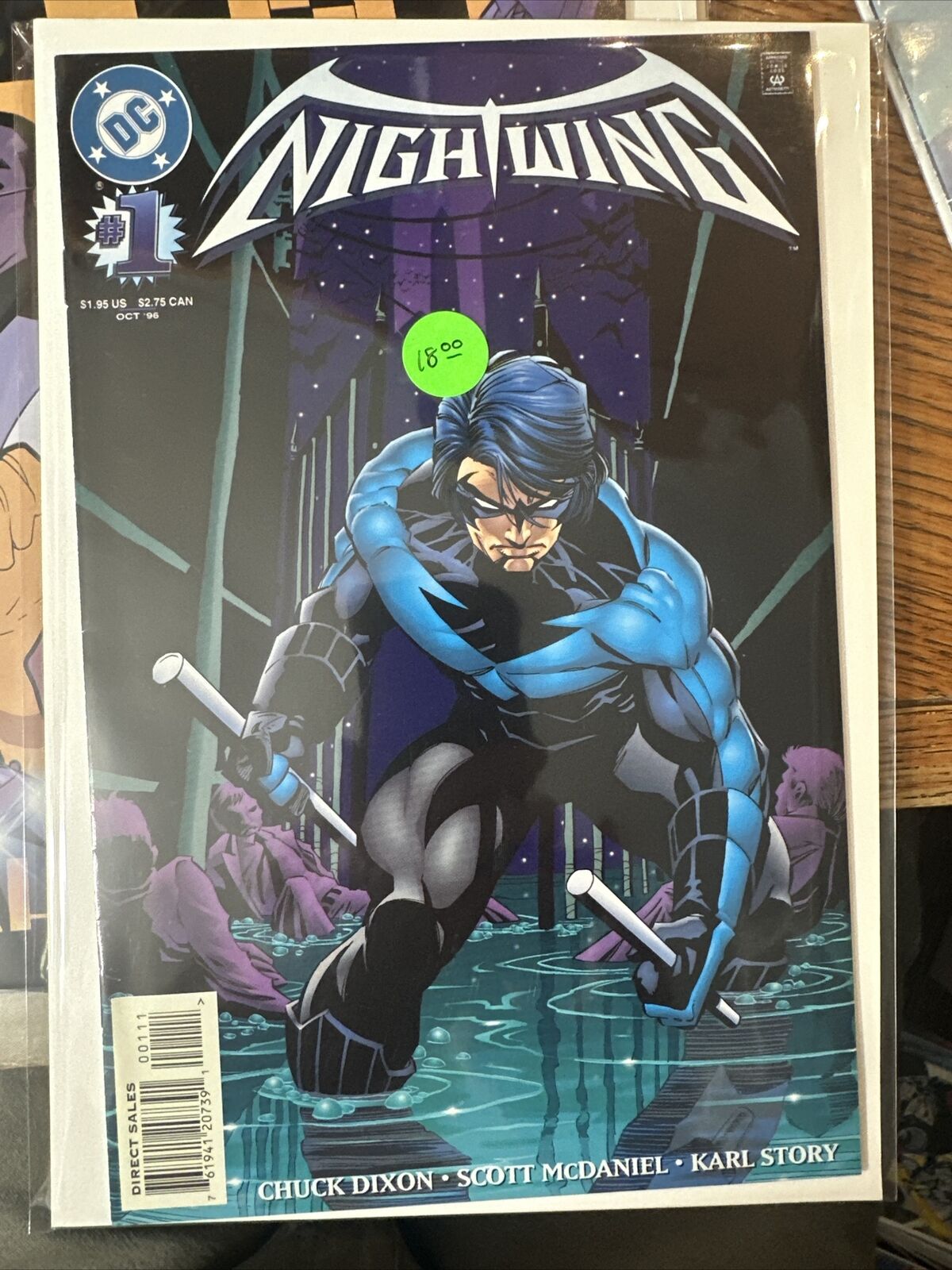 Nightwing #1 (DC Comics, October 1996) Perfect Book Should Get Graded