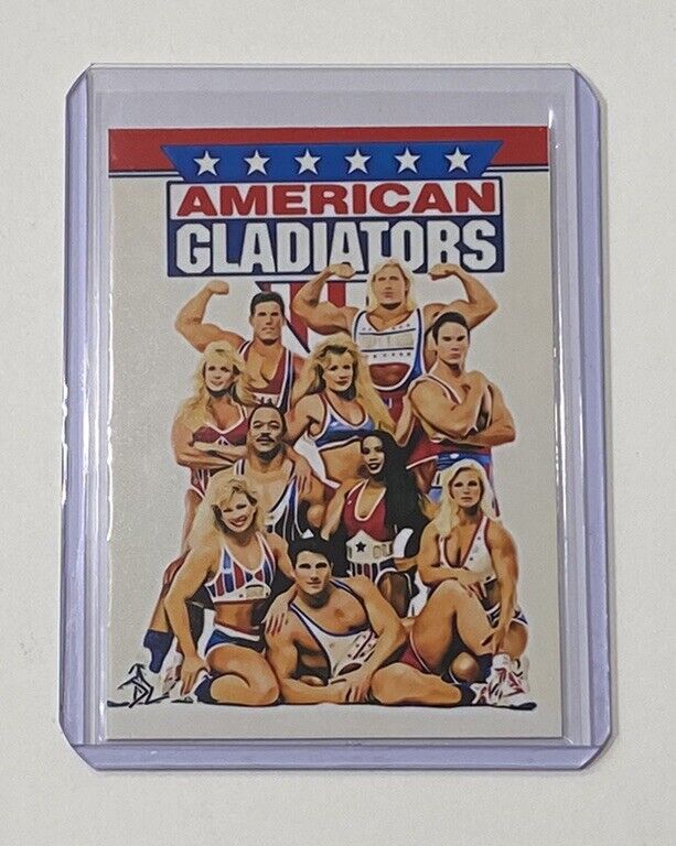 American Gladiators Limited Edition Artist Signed Trading Card 2/10