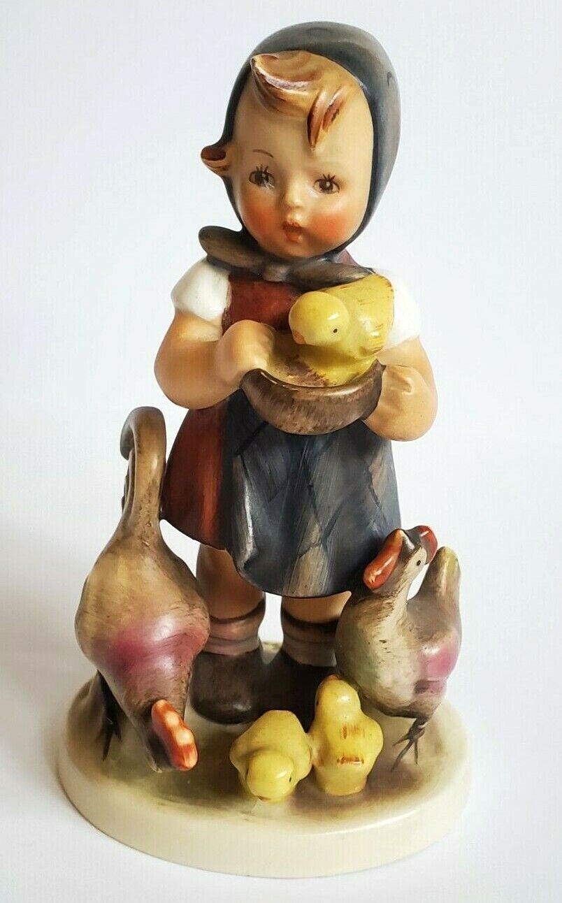 Rare Vintage Goebel Hummel Figurine “Feeding Time\