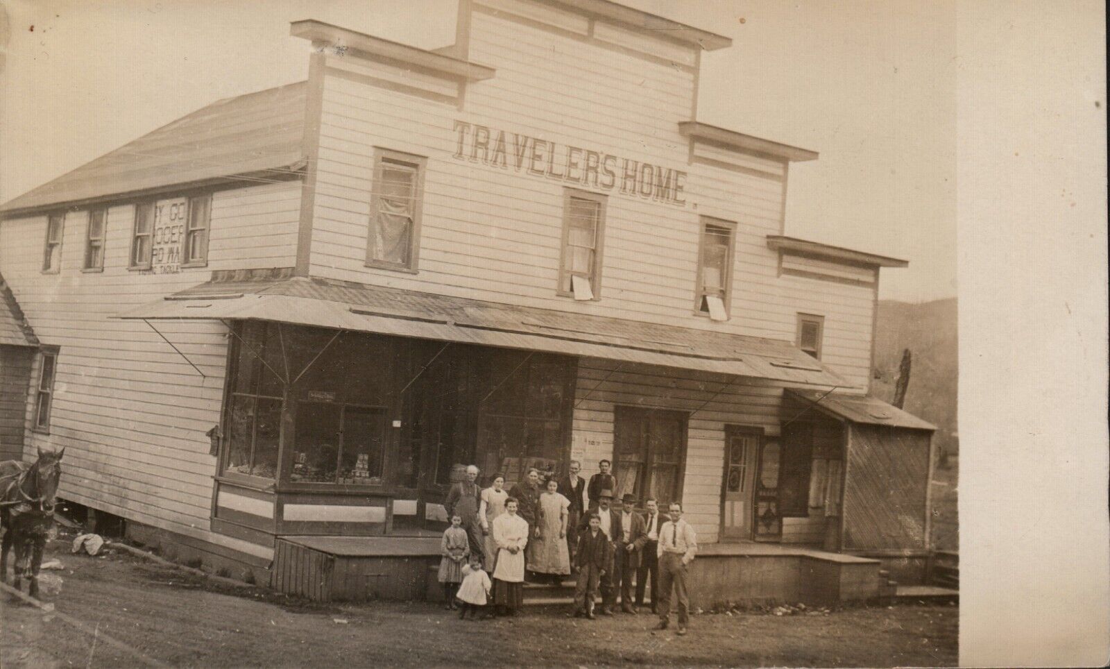Traveler\'s Home Hebo Oregon RPPC Postcard AZO UNP 1904-1918