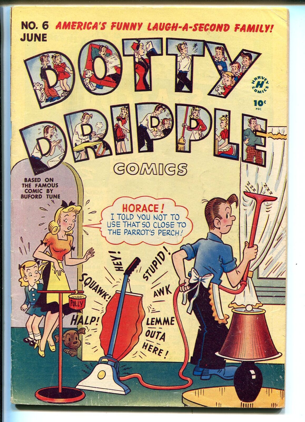 Dotty Dripple--#6--COMIC BOOK--Harvey--VG