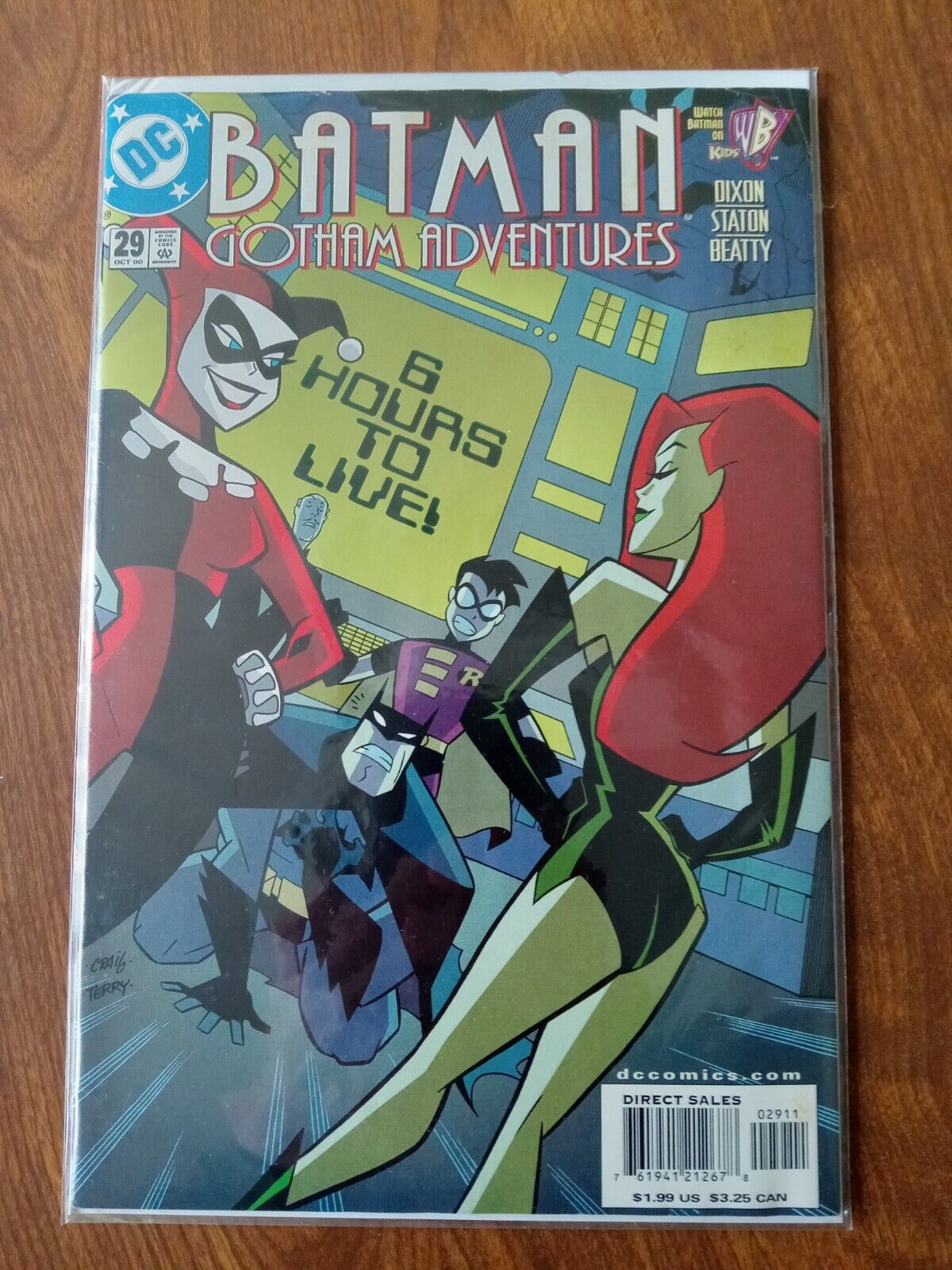 BATMAN GOTHAM ADVENTURES 29 - Iconic Harley Quinn & Ivy Issue