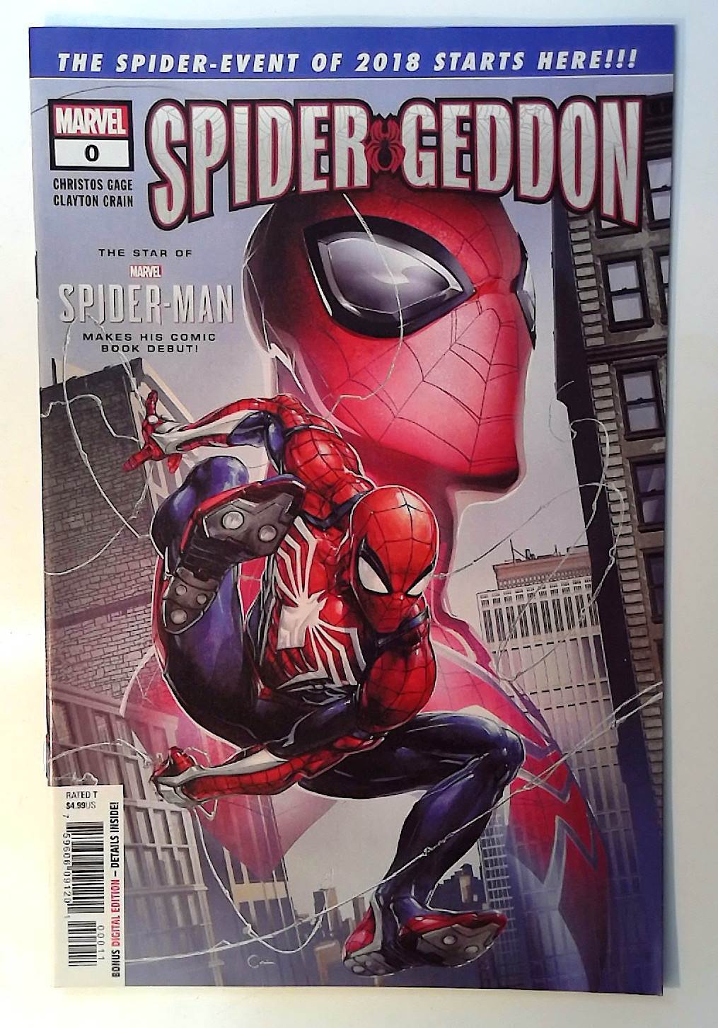 Spider-Geddon #0 Marvel (2018) NM 1st Print Comic Book