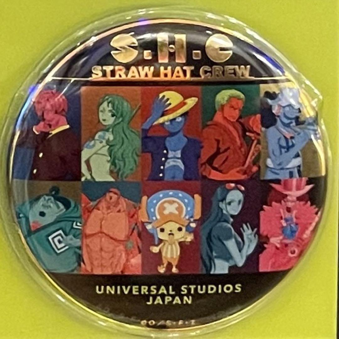 Usj Univa Limited One Piece Can Badge 2024 Straw Hat Pirates M078