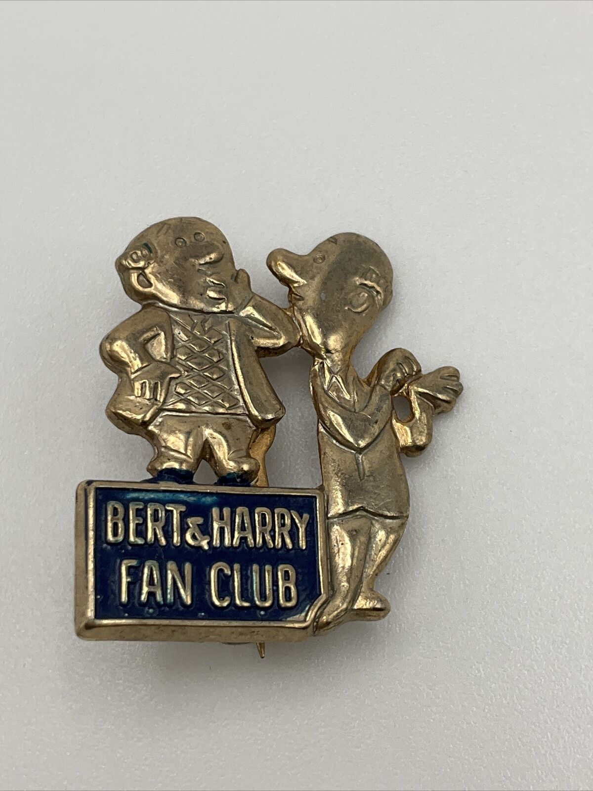 RARE 1950-60\'S Piels Beer Burt & Harry Fan Club Pin