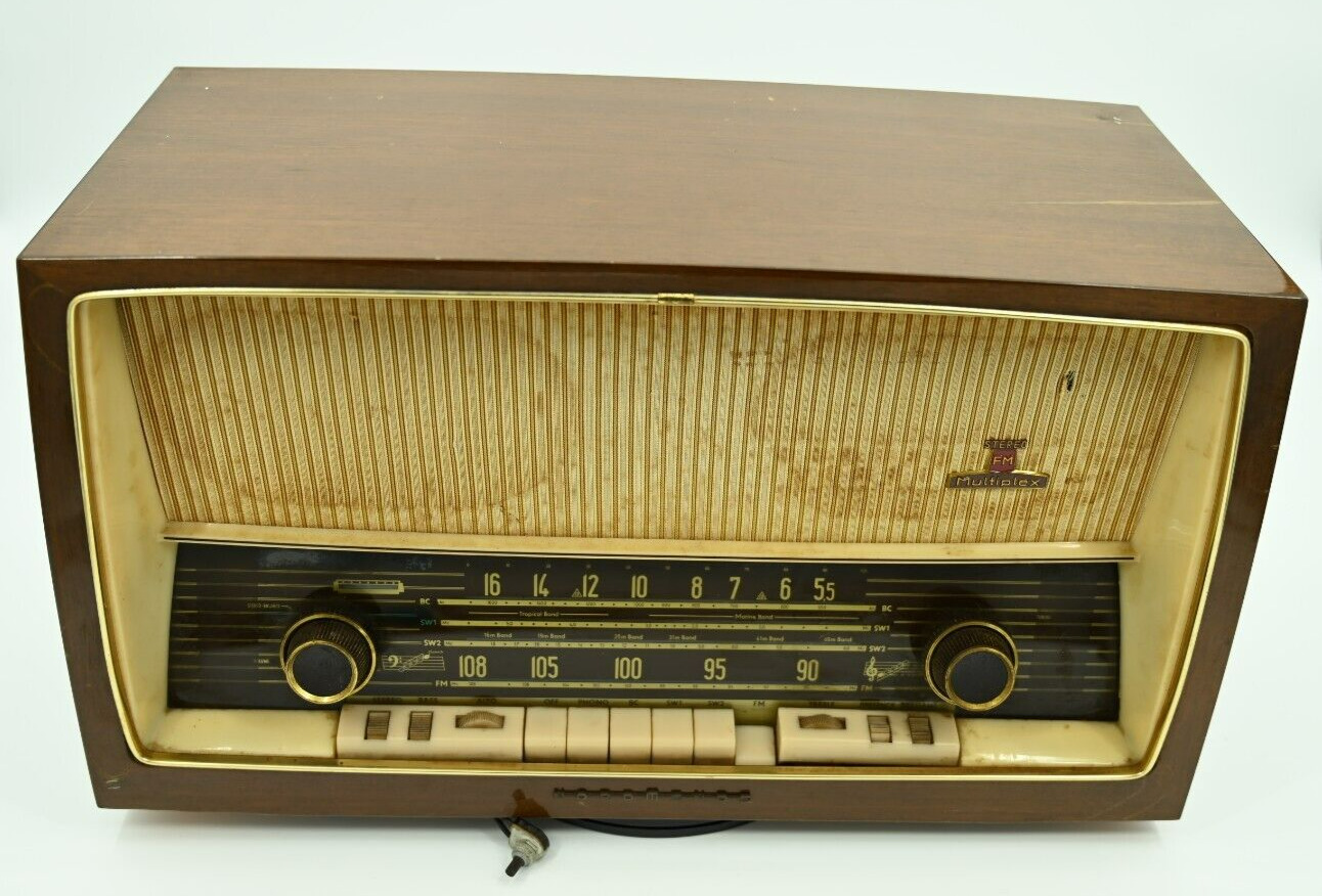 Vintage RARE Nordmende Parsifal C Multiplex HI FI Stereo German Tube Radio