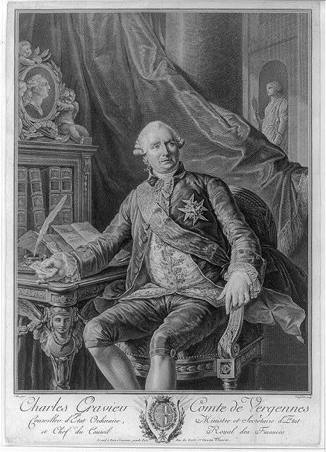 Charles Gravier comte de Vergennes,1717-1787,Foreign Minister,French Statesman