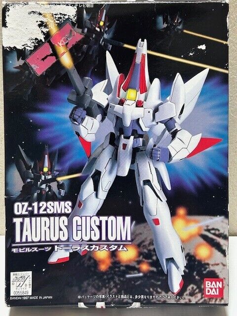 Gundam Wing W OZ-12SMS Taurus Custom LM Limited Plastic Model Kit Bandai Japan