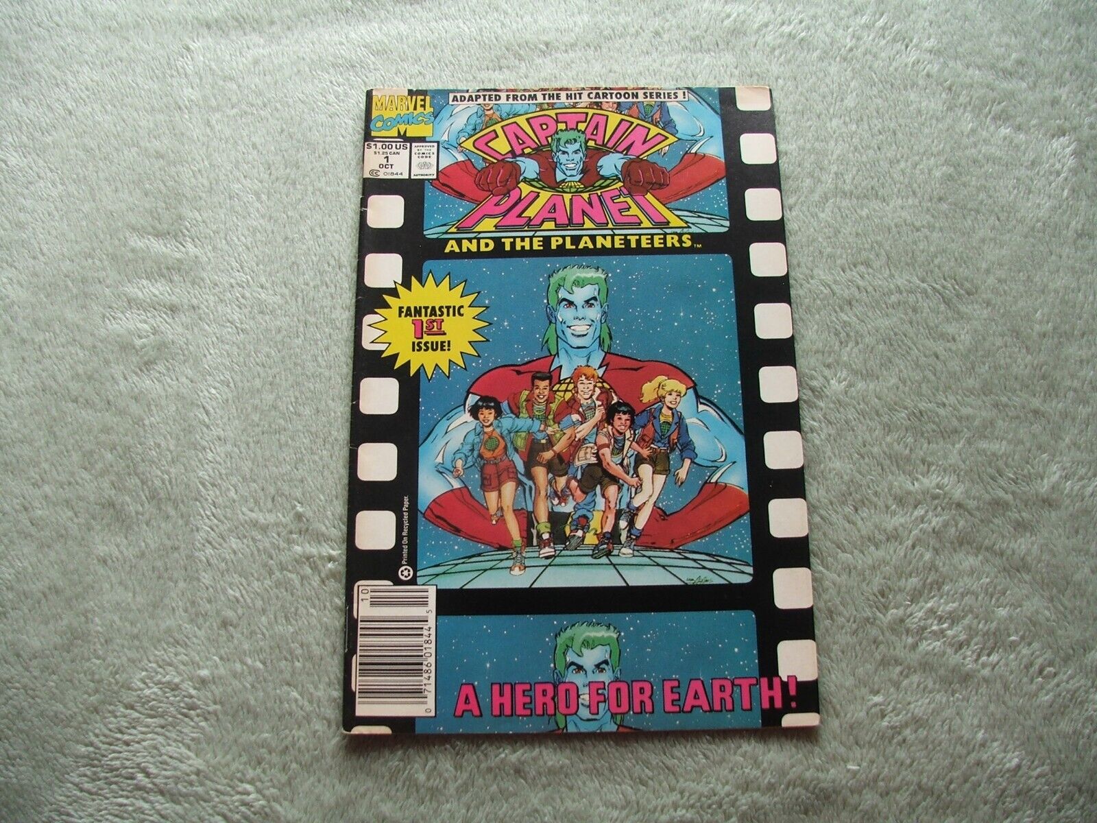 Marvel Comics Captain Planet and the Planeteers Issue 1