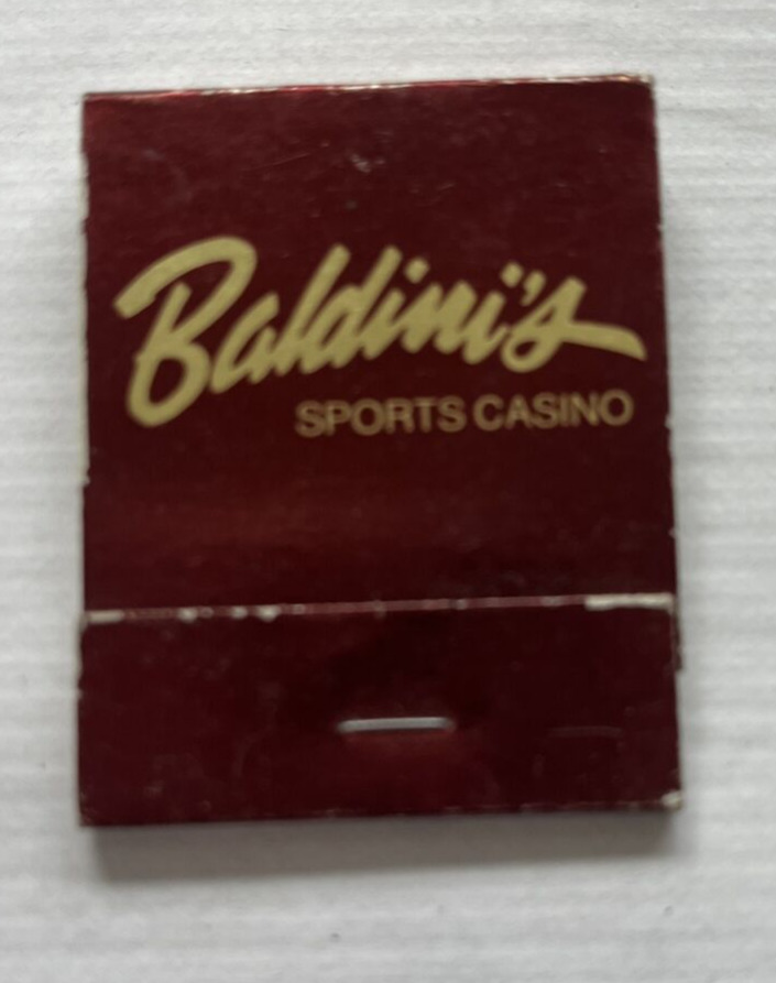 Baldini's Sports Casino & Triple Crown Restaurant Matchbook