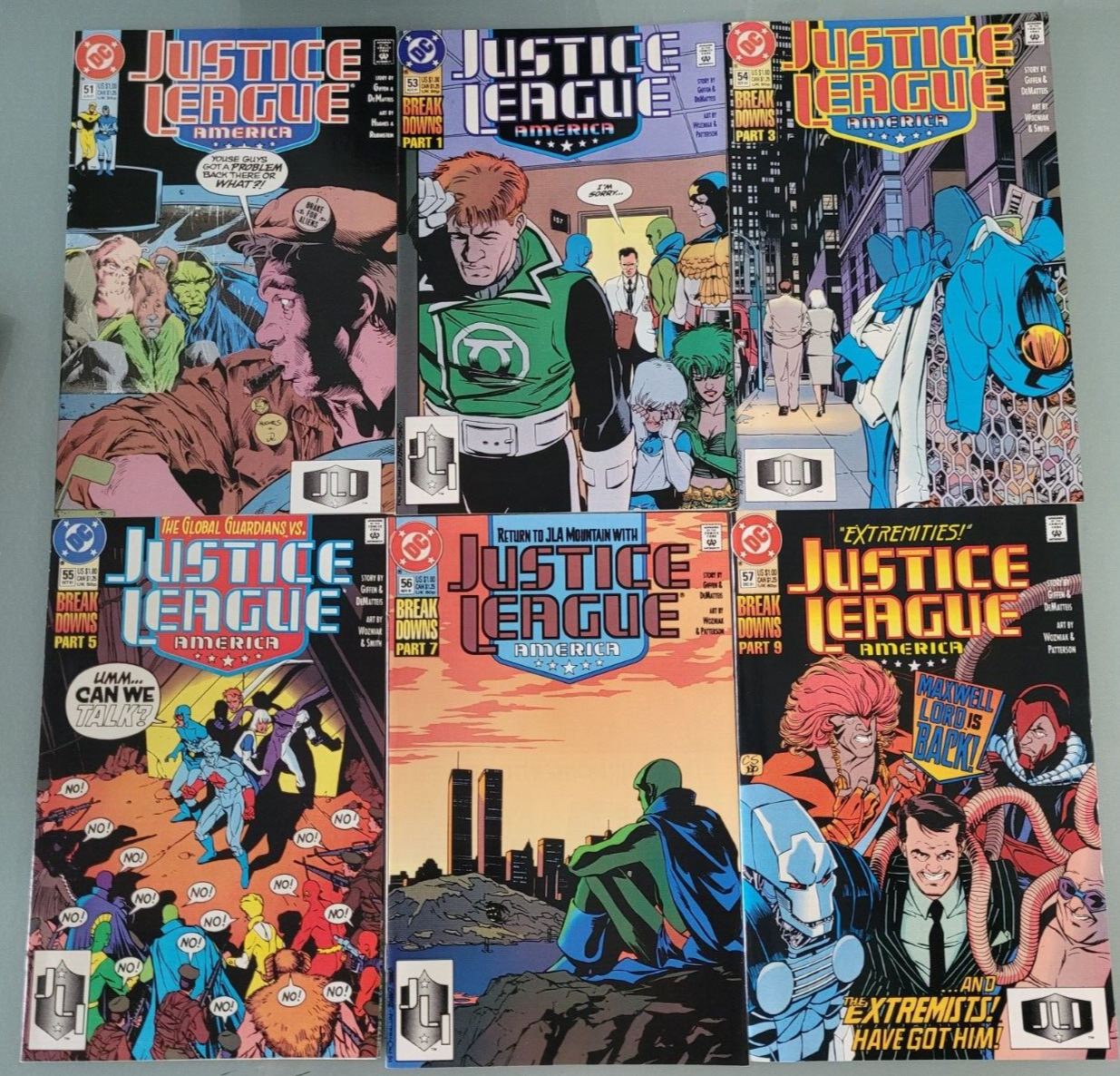 JUSTICE LEAGUE AMERICA #51-80 (1991) DC COMICS SET OF 28 ISSUES DOOMSDAY