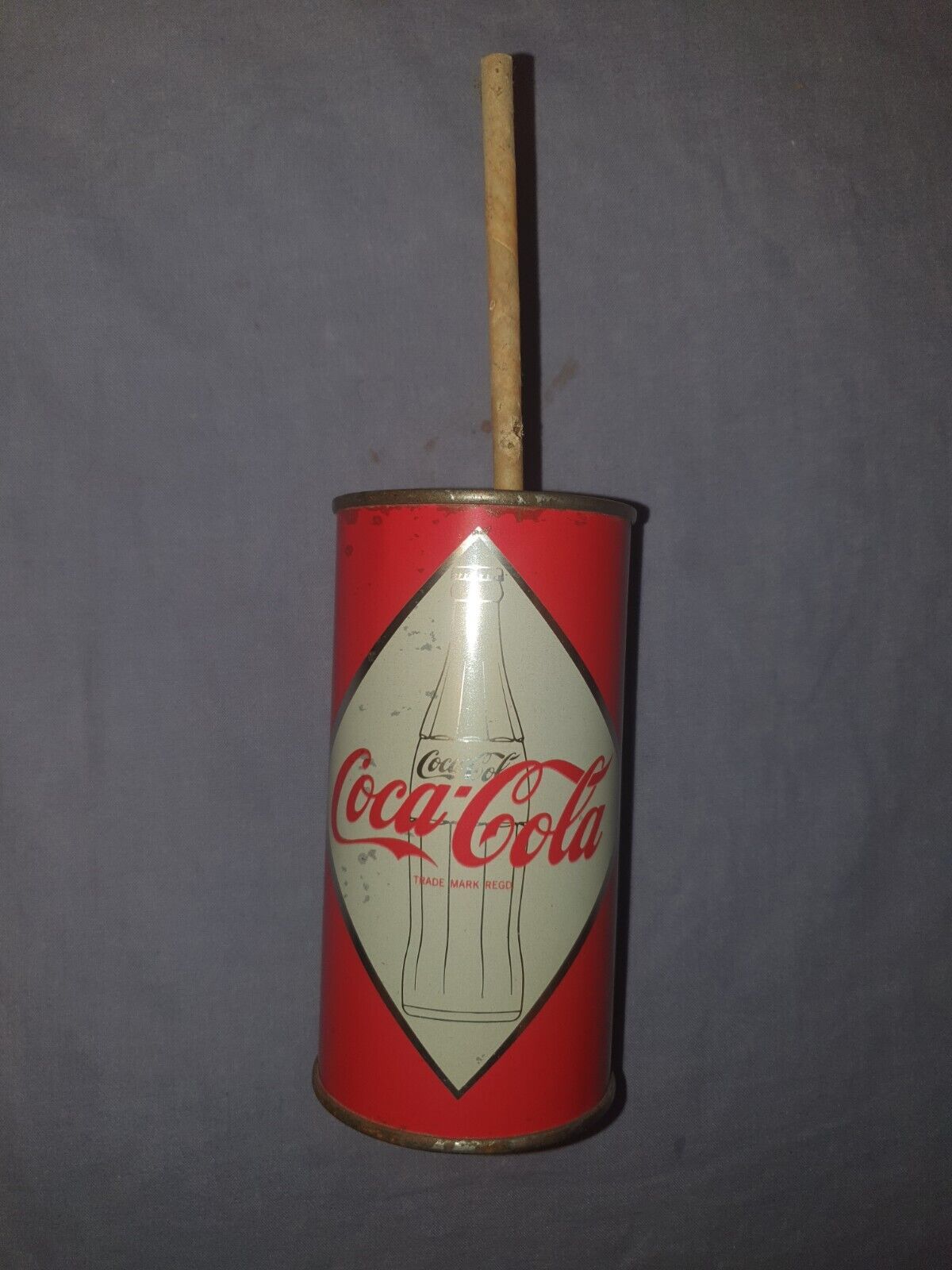 Very Hard To Find Vintage (Australian) Bottle Diamond Flat Top Coca Cola Can