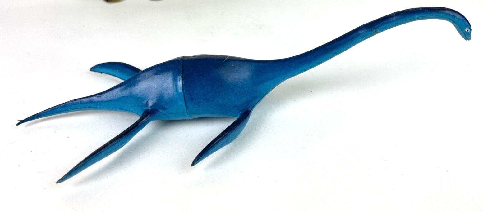 Larami Dinosaur Plesiosaur Swimming Toy Action Figure Vtg  1990s Collectable