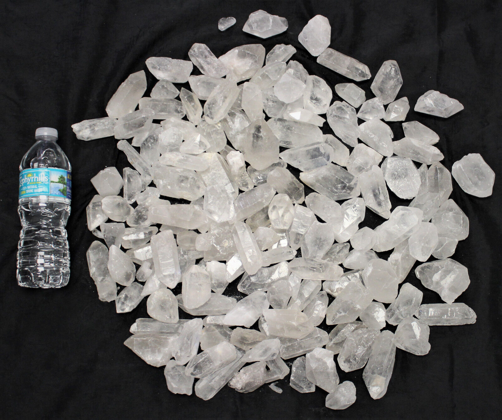 CLEARANCE Bulk Lot 2 lb Rough Natural Quartz Crystal 4500 Carats Clear Points 