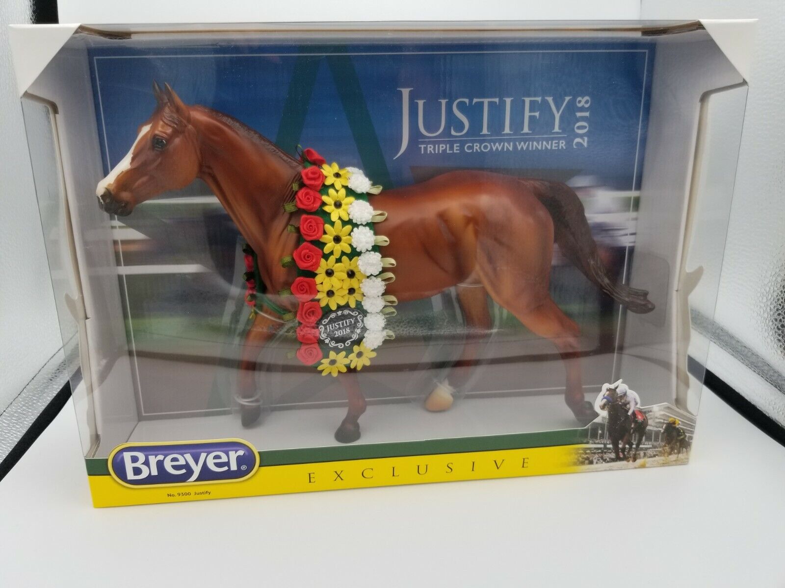 BREYER Justify #9300 Triple Crown Thoroughbred Carrick Mold