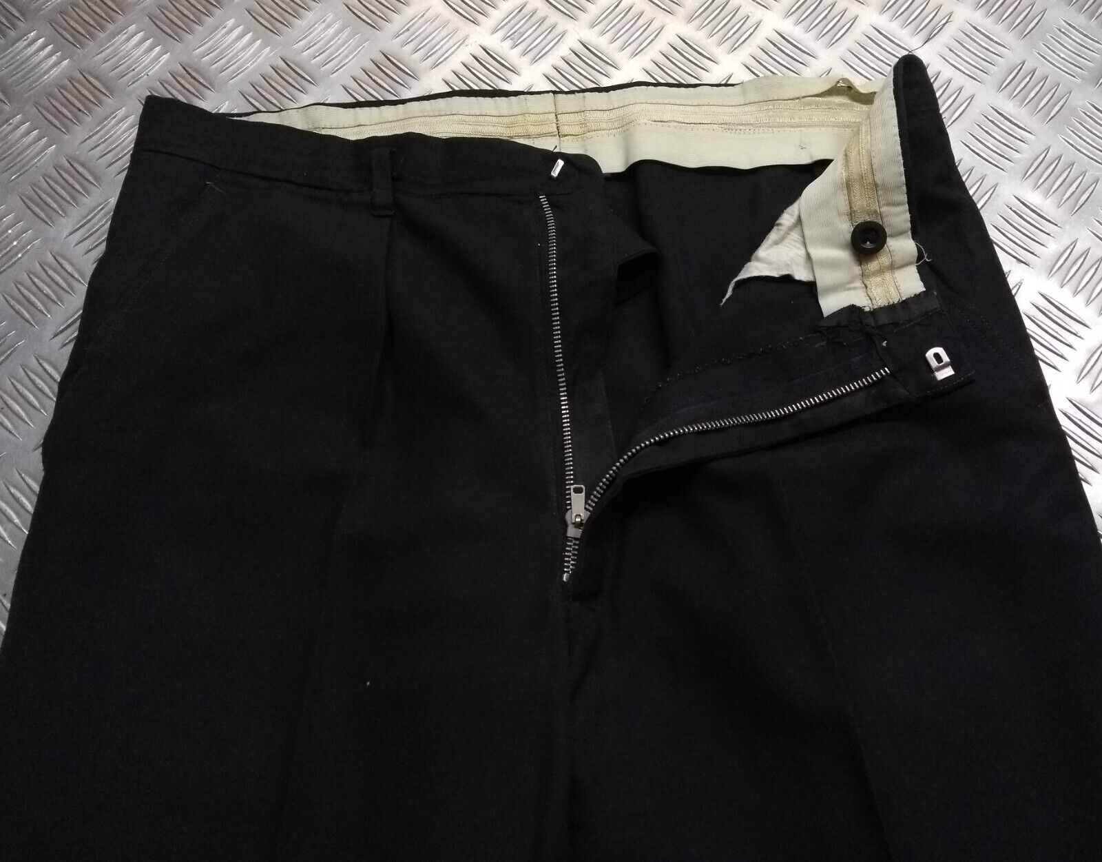 Vintage Naval Trousers British naval Officers Pattern Gieves 60/70s RN W 35\