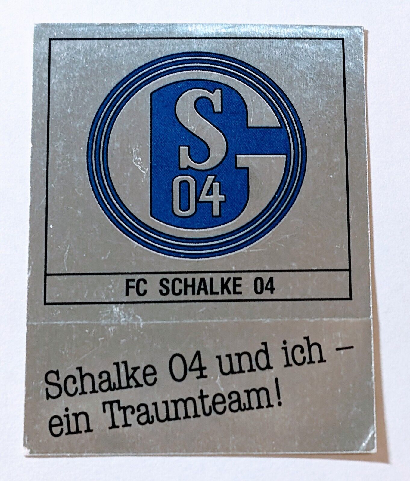 FC SCARKE 04  Panini Football 88 Sticker Coat of Arms No. W16 