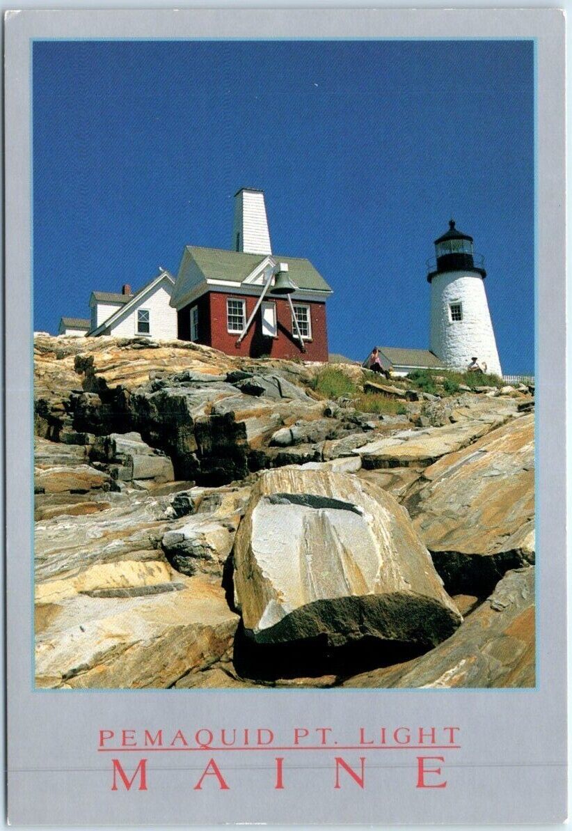 Postcard - Pemaquid Point Light - Bristol, Maine