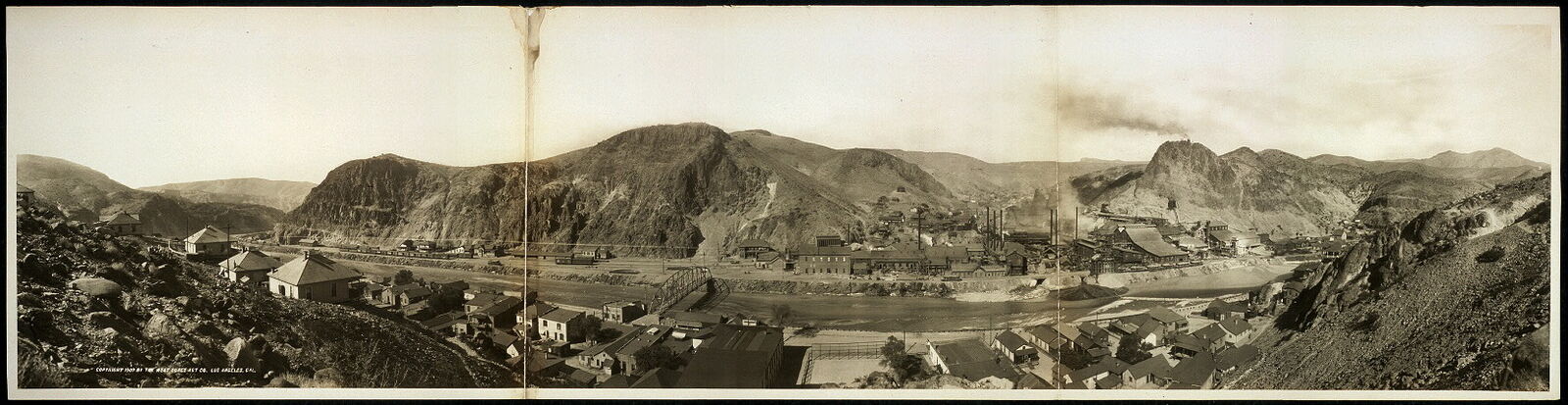 Photo:1909 Panorama: Clifton,Arizona 85533