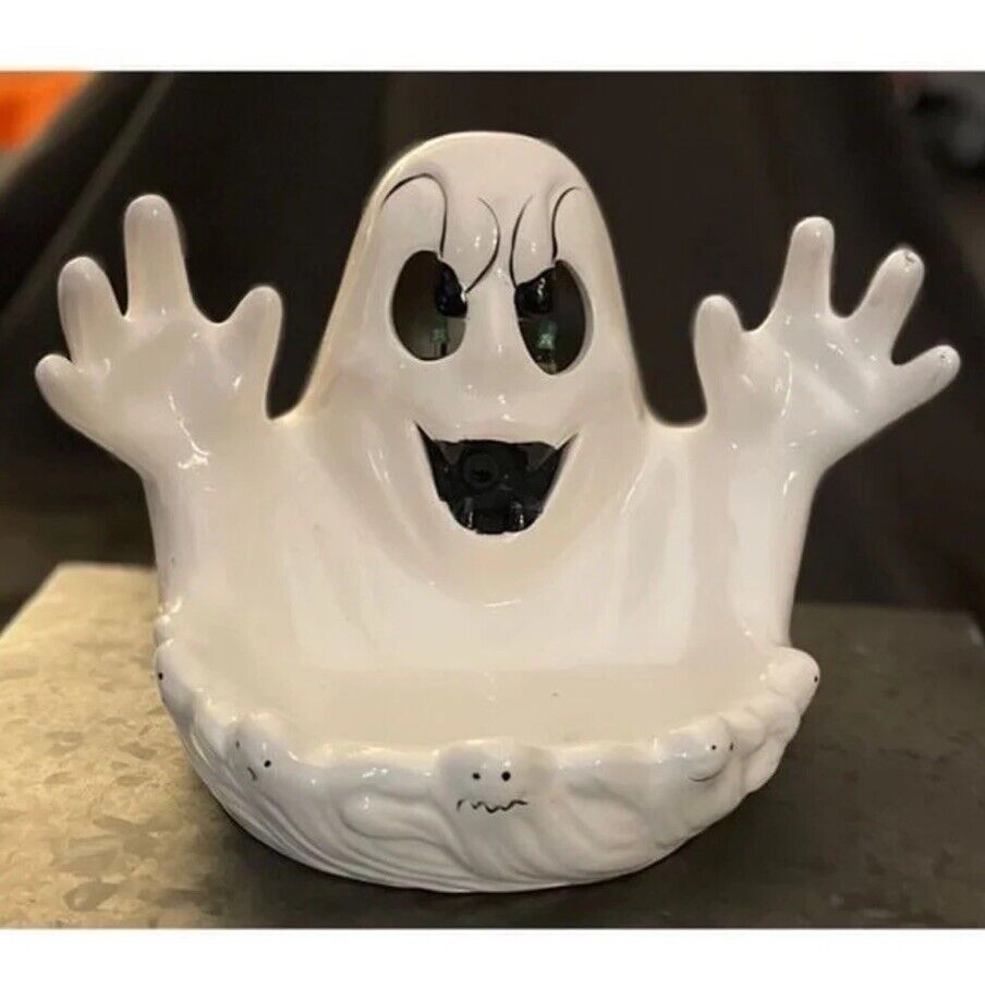 Vintage “It\'s Alive” Ghost NCE Halloween Screaming Candy Dish EPC Display Only