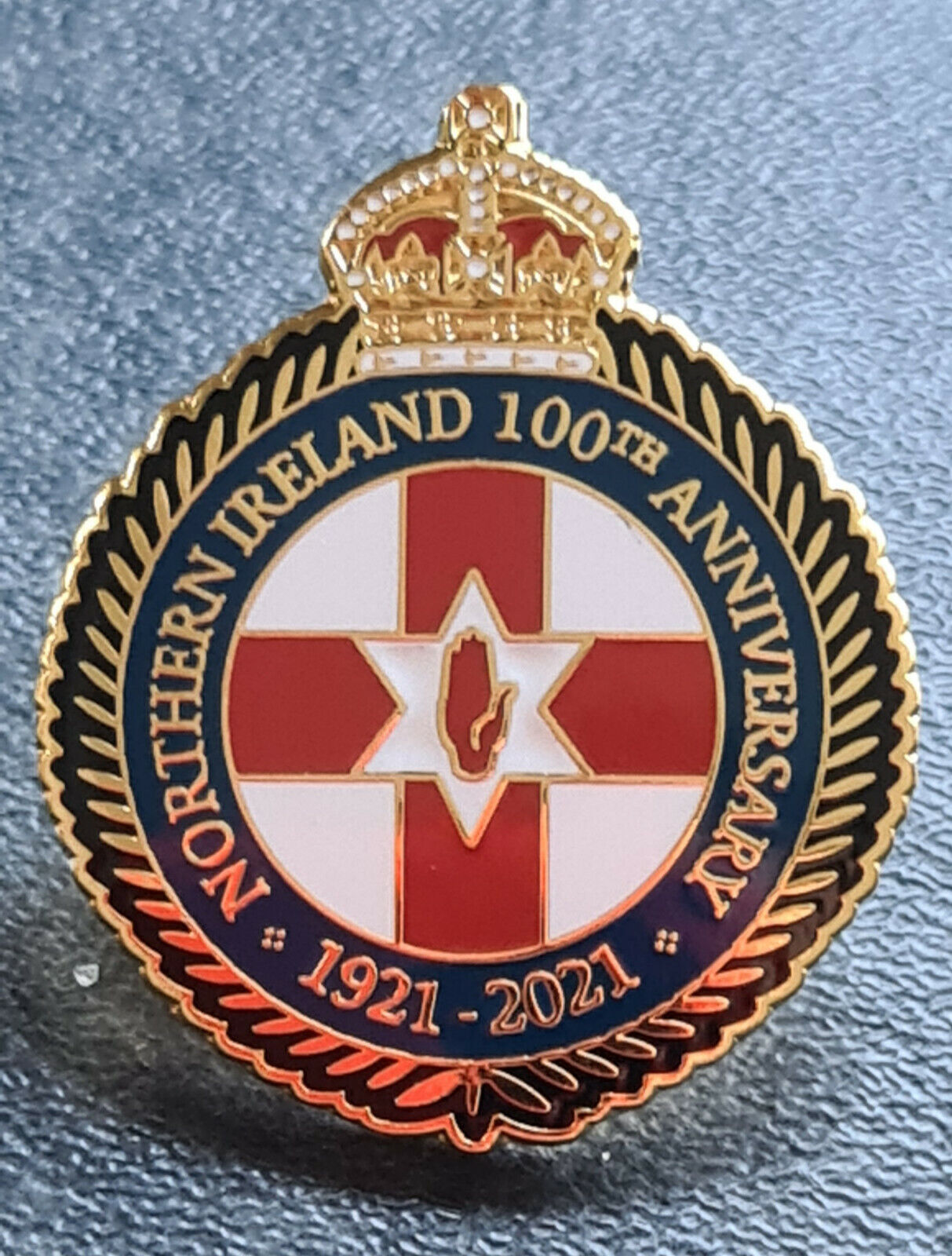 Northern Ireland 100th Anniversary Pin Badge Ulster